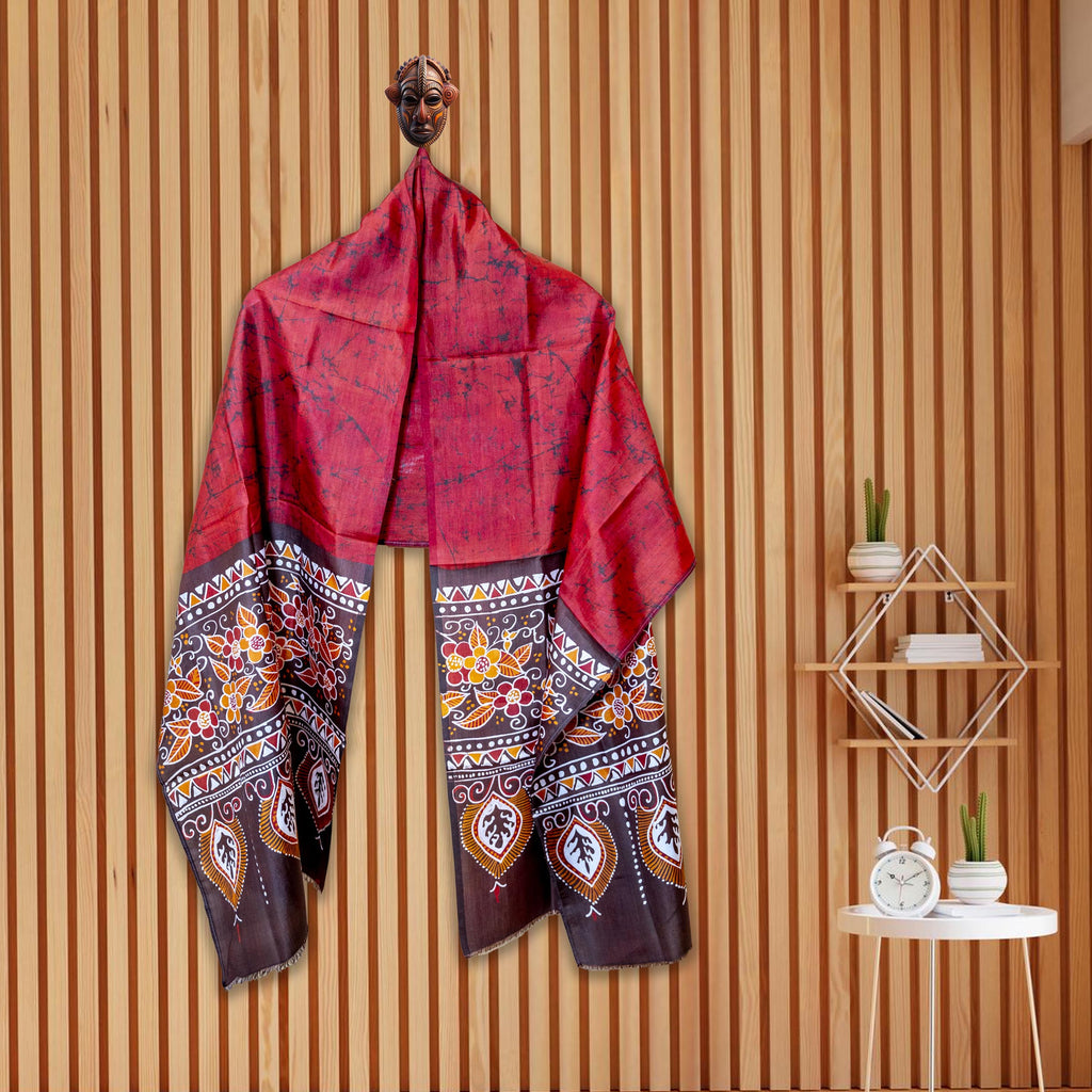 BATIK STOLE - RED