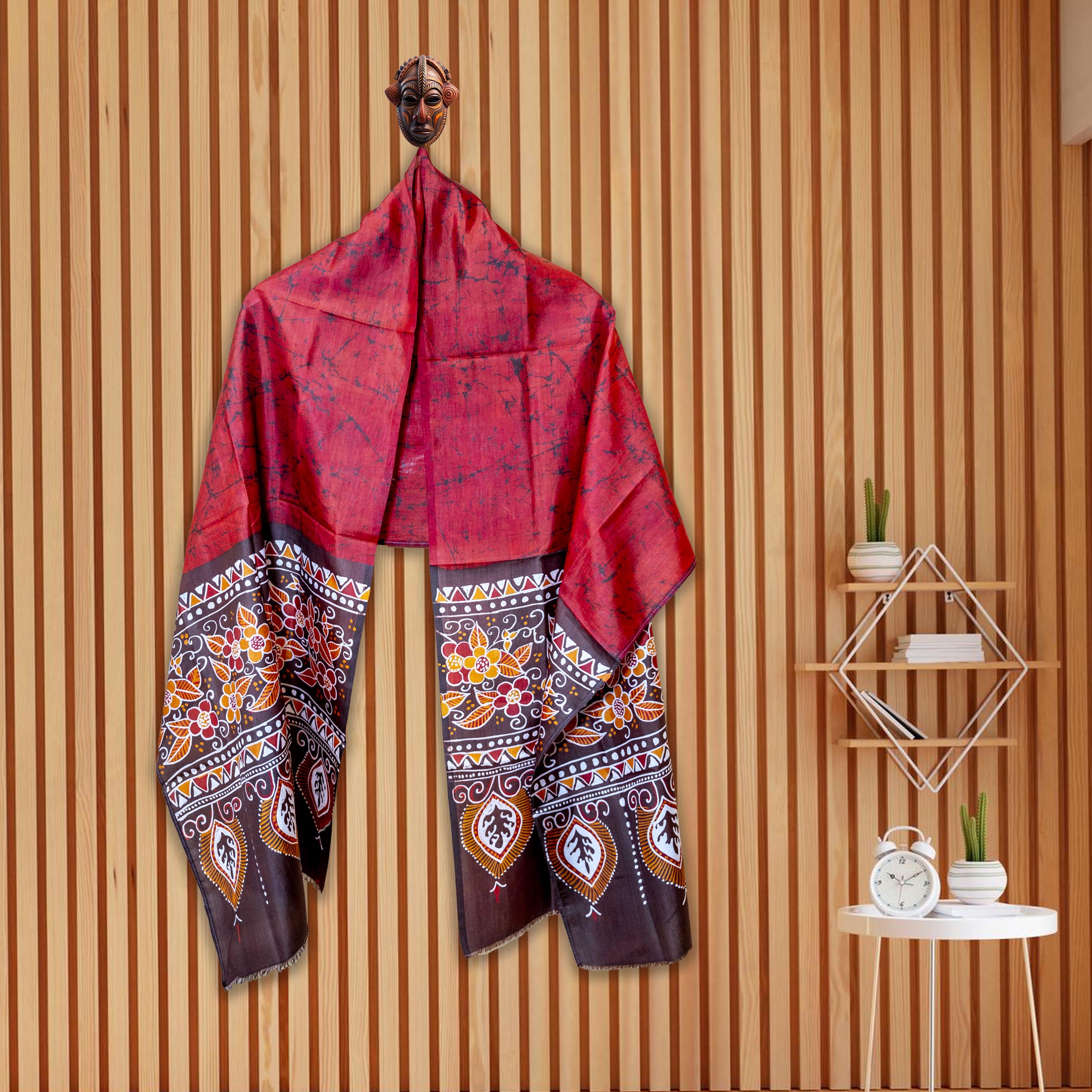 BATIK STOLE - RED