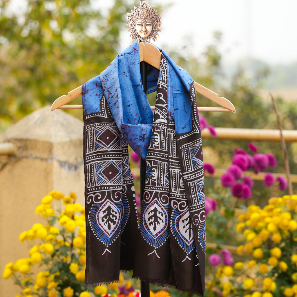 BATIK STOLE - BLUE
