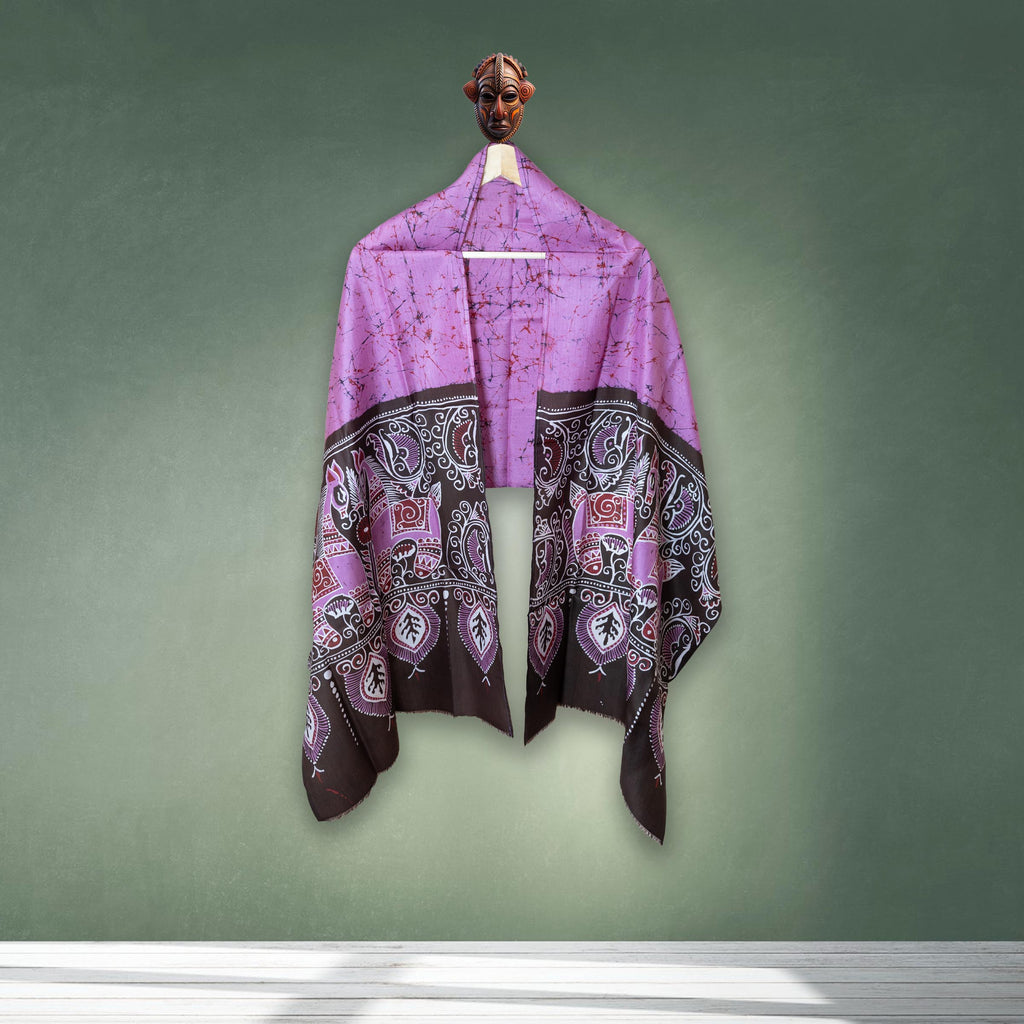 BATIK STOLE - PINK