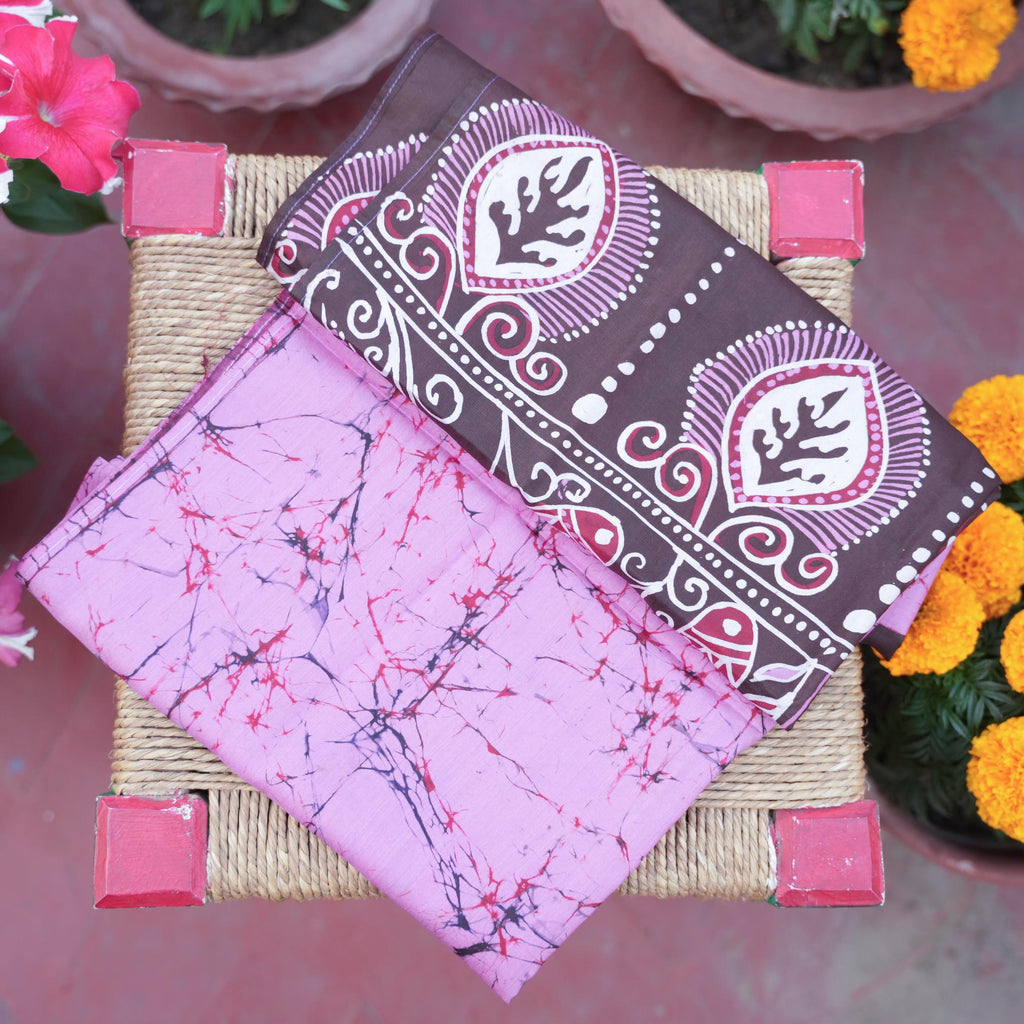 BATIK STOLE - PINK